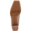 imageNaturalizer Womens Karina Low Block Heel Square Toe PumpGingersnap Brown Leather
