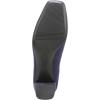 imageNaturalizer Womens Karina Low Block Heel Square Toe PumpHaven Dark Blue Suede