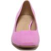imageNaturalizer Womens Karina Low Block Heel Square Toe PumpWildrose Pink Suede