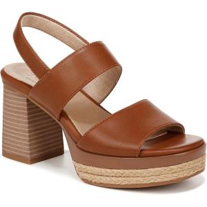 imageNaturalizer Soul Womens Holly Platform Slingback SandalMid Brown Smooth