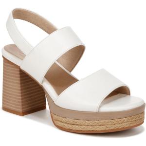 imageNaturalizer Soul Womens Holly Platform Slingback SandalWhite Smooth