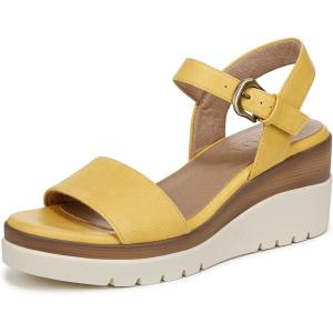 imageNaturalizer Womens Graciela Wedge SandalYellow Smooth