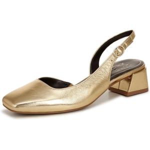 imageNaturalizer Womens Jayla Low Heel Slingback Dress ShoeDark Gold Leather