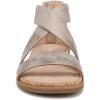 imageNaturalizer Soul Womens Cindi Strappy Flat SandalGold Metallic Faux Leather