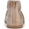 imageNaturalizer Soul Womens Cindi Strappy Flat SandalGold Metallic Faux Leather