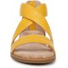 imageNaturalizer Soul Womens Cindi Strappy Flat SandalSunshine Faux Leather