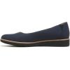 imageNaturalizer Soul Womens Idea Cushioned SlipOn Ballet FlatNavy Nubuck Synthetic