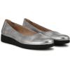imageNaturalizer Soul Womens Idea Cushioned SlipOn Ballet FlatPewter Metallic