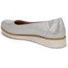 imageNaturalizer Soul Womens Idea Cushioned SlipOn Ballet FlatSilver Metallic