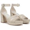 imageNaturalizer Womens Pearlyn Heeled SandalEggshell Beige Raffia