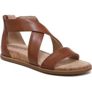 imageNaturalizer Soul Womens Cindi Strappy Flat SandalToffee Brown Smooth