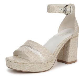 imageNaturalizer Womens Pearlyn Heeled SandalEggshell Beige Raffia