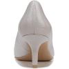 imageNaturalizer Women Everly Pointed Toe Low Heel Stiletto PumpStone Grey Leather