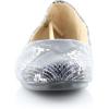 imageNaturalizer Women Maxwell Slip On FlatsBlue Grey Snake