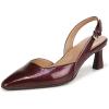 imageNaturalizer Women Dalary Slingback PumpCranberry Patent