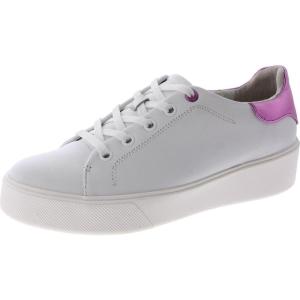 imageNaturalizer Women Morrison20Lace UpFashionCasualSneakerWhiteWild Rose Pink Leather