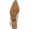 imageNaturalizer Women Ginger Snip Toe SlingbacksGold Lizard Metallic