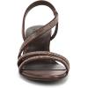 imageNaturalizer Women Vanessa2 Rhinestone Embellished Strappy Heeled SandalCinnamon Brown