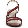 imageNaturalizer Women Vanessa2 Rhinestone Embellished Strappy Heeled SandalCranberry Red
