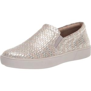 imageNaturalizer Women Marianne Comfortable Fashion Casual Slip On SneakerPearl Metallic Leather
