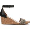 imageNaturalizer Womens Areda SandalBlack Basketweave Woven