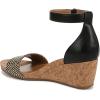 imageNaturalizer Womens Areda SandalBlack Basketweave Woven