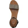 imageNaturalizer Womens Areda SandalBlack Basketweave Woven