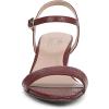 imageNaturalizer Womens Bristol SandalCranberry Red Faux Leather
