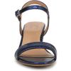 imageNaturalizer Womens Bristol SandalDusk Blue Metallic Snake