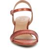 imageNaturalizer Womens Bristol SandalOrange Metallic Snake