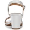 imageNaturalizer Womens Bristol SandalPearl White SatinPearls