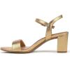 imageNaturalizer Womens Bristol SandalYellow Metallic Snake