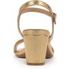 imageNaturalizer Womens Bristol SandalYellow Metallic Snake