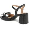 imageNaturalizer Womens Deandra Heeled SandalBlack Linen