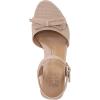imageNaturalizer Womens Deandra Heeled SandalMetallic Sand Beige