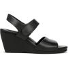 imageNaturalizer Womens Imani Wedge SandalBlack Leather