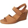 imageNaturalizer Womens Imani Wedge SandalCookie Dough Nubuck