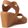 imageNaturalizer Womens Imani Wedge SandalCookie Dough Nubuck
