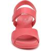 imageNaturalizer Womens Imani Wedge SandalSunset Coral Leather