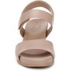 imageNaturalizer Womens Imani Wedge SandalVintage Mauve Leather