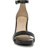 imageNaturalizer Womens Joy Heeled SandalBlack Leather
