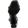 imageNaturalizer Womens Joy Heeled SandalBlack Mesh Sparkle