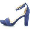 imageNaturalizer Womens Joy Heeled SandalHaven Blue Suede