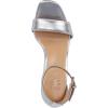 imageNaturalizer Womens Joy Heeled SandalLight Blue Metallic Leather