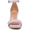 imageNaturalizer Womens Joy Heeled SandalLilac Orchid Purple Leather