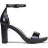 imageNaturalizer Womens Joy Heeled SandalNavy Metallic Leather