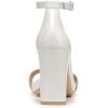 imageNaturalizer Womens Joy Heeled SandalPearl White Leather