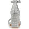 imageNaturalizer Womens Joy Heeled SandalSilver Glitz