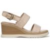 imageNaturalizer Womens Livia Wedge SandalLight Natural Straw