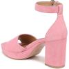 imageNaturalizer Womens Pearlyn Platform SandalFlamingo Pink Suede
